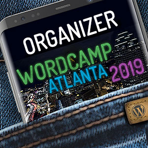 WordCamp Atlanta 2019 Organizer Badge