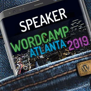 WordCamp Atlanta 2019 Speaker Badge