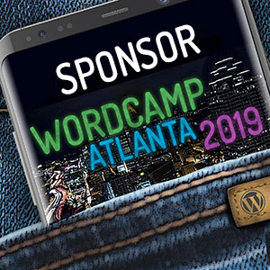 WordCamp Atlanta 2019 Sponsor Badge