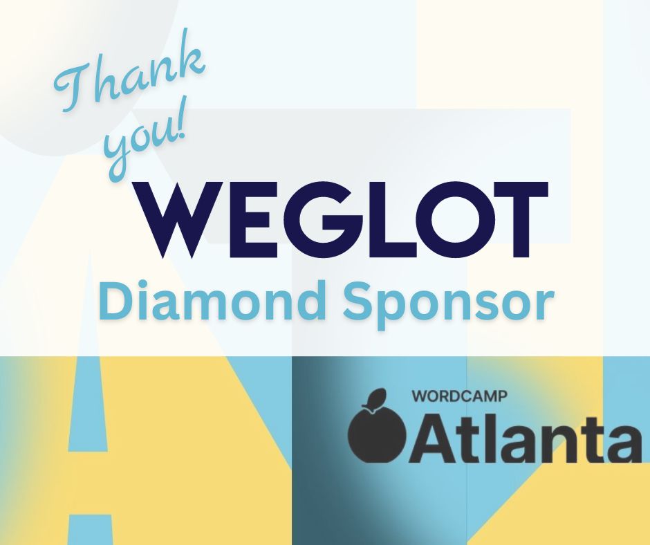 Weglot thank you for sponsoring WordCamp Atlanta